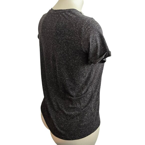 Torrid Womens Black Fleck Jewel Embellished Neckline T-Shirt Plus Size 2 JJ4062 - Picture 5 of 7